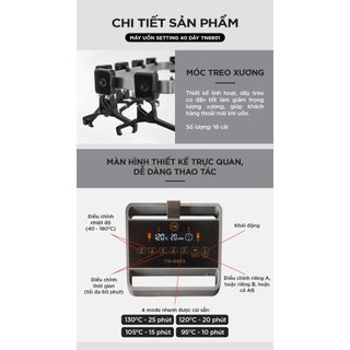 máy uốn setting  dòng cao cấp loại 1 rắc