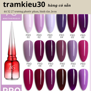 Sơn gel as mã pro | chai đỏ 15ml