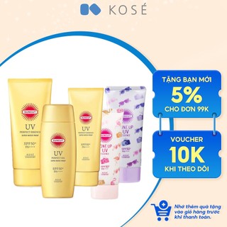  Kem Chống Nắng Chống Nước Nâng Tone Kose Suncut Nhật Bản Chống Tia UV Bụi Mịn SPF50+ PA++++ 100g 