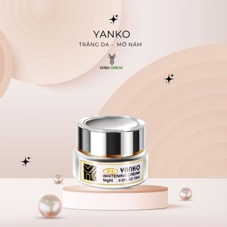 Kem dưỡng trắng da ban đêm Yanko Whitening Night Cream