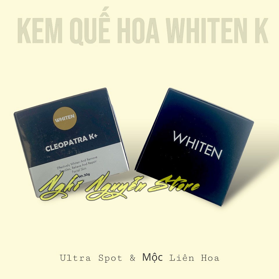 [Mẫu Mới] Kem Tailor Made K Ultra Spot - Whiten K