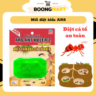 Mồi diệt kiến ars ant killer 2 nhật bản dẫn dụ diệt kiến tận gốc 2.5g 1 hộp