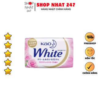 [Hỏa Tốc HN] Xà bông Kao White hương hoa hồng Nội địa Nhật Bản