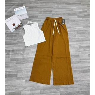 QUẦN LƯNG THUN SUÔNG LINEN
