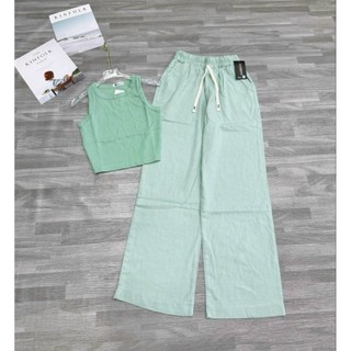 QUẦN LƯNG THUN SUÔNG LINEN
