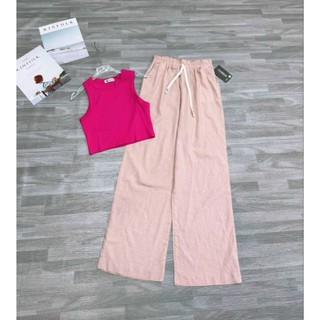 QUẦN LƯNG THUN SUÔNG LINEN