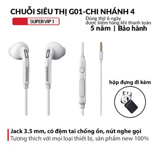 Tai nghe dây nhét tai 5360, Tai nghe jack 3.5mm dây ngắn dây dài bass mạnh có mic để đàm thoại