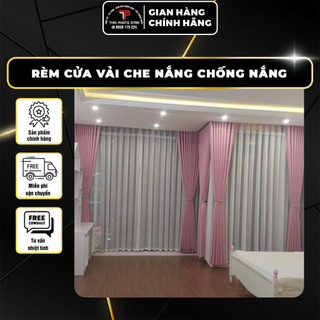 Rèm cửa thaiphong star - rèm cửa che nắng chống nắng tốt, màn vải hiện đại trang trí cửa chính đẹp