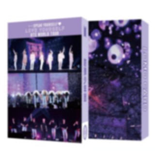 Hộp ảnh Lomo card BTS hình nhóm BTS 30 tấm, tím