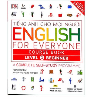 Sách - Tiếng anh cho mọi người - english for everyone - level 1 beginner - course book - NTV
