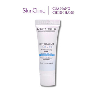  MinisizeKem dưỡng ẩm cho da khô Dermedic Hydrain3 Hialuro Deeply Moisturizing Cream SPF15 2,5g