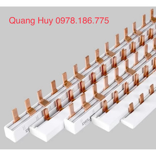 Thanh lược đồng , thanh răng lược cài át , comb busbar các loại 1p, 2p,3p dài 1mét