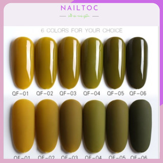 Sơn gel as màu xanh bơ mã qf 15ml chính hãng