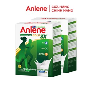 Combo 2 hộp Sữa Bột Anlene Gold Movepro Hương Vanilla hộp 1,2Kg (trên 40 tuổi)