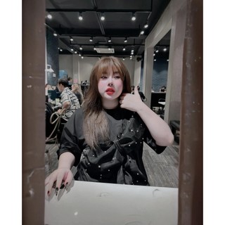 ĐẦM SUÔNG NƠ ĐÍNH HẠT BIGSIZE THƠ LÊ