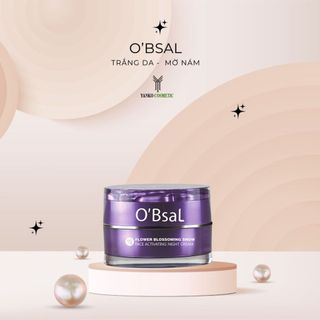 Kem dưỡng trắng da ban đêm O'bsal