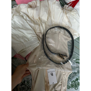 Váy babydoll kèm dây nịt 𝐁𝐀𝐆𝐄𝐎