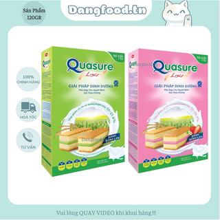 Bánh Bông Lan Quasure Light Dâu & Lá Dứa Bibica 126gr - Thực Phẩm Dành Cho Người Ăn Kiêng & Tiểu Đường