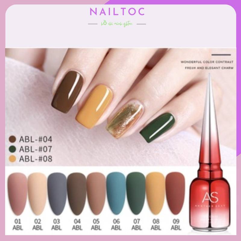 Sơn Gel As mã ABL | Chai đỏ 15ML