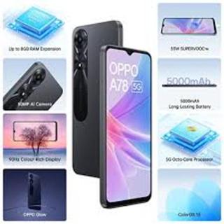 [ Chính Hãng] điện thoại Oppo-A78 (Oppo A78) 5G 2sim ram 8G/256G, Camera siêu đẹp, Cày Game nặng chất - TN01