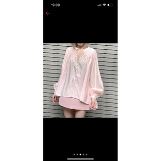 RUBIES - Sơmi tay phồng phối nút bọc Patek shirt