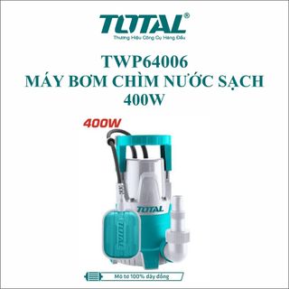 Máy Bơm Chìm Nước Sạch 400W TOTAL TWP64006