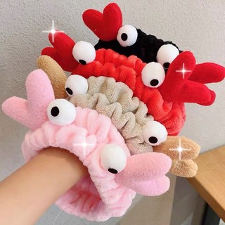Băng đô rửa mặt hình thú dễ thương nhiều màu sắc dày dặn