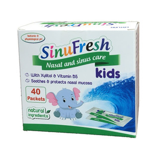 Muối Rửa Mũi Cho Bé Từ 1 tuổi Sinufresh Kids Hộp 40 gói