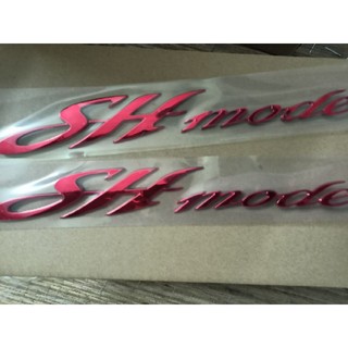 Bộ tem nổi honda SH Mode Đỏ đời đầu nhập thái