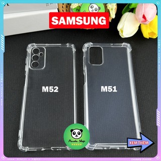 Ốp Samsung M51 / M52 Bảo Vệ Cam, Chống Sốc, Trong Suốt, Silicon