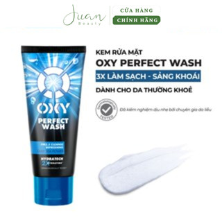 Kem rửa mặt mát lạnh, - oxy perfect wash, oxy deep wash 25g ju an