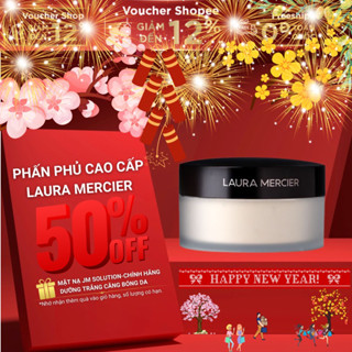 Phấn Phủ Laura Mercier 29g Không Màu Kiềm Dầu Siêu Mềm Mịn Phù Hợp Mọi Tông Da