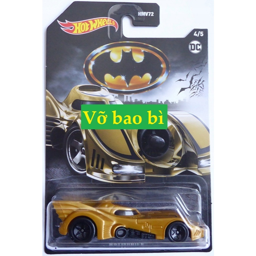 Xe mô hình Hot Wheels Batmobile (1989)