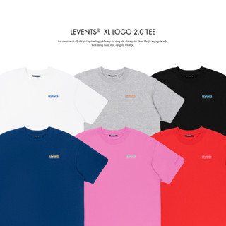 Áo Thun Levents XL Logo 2.0 Tee 100% Cotton Unisex T-shirt Oversized