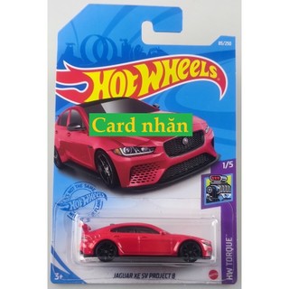 Xe mô hình Hot Wheels Jaguar XE SV Project 8