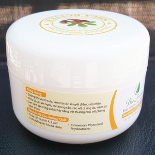 Bơ hạt mỡ thô nguyên chất 100gr - Bio Aroma