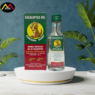 Dầu khuynh diệp EUCALYPTUS Oil Kangaroo giữ ấm xông phòng tắm cho bé và mẹ côn trùng đốt thái lan