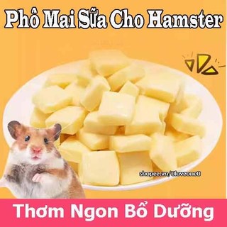 1 Viên Phô Mai/Cheese Sữa Cho Hamster-Rat-Đuôi Mập, Phô mai sữa cho hamster