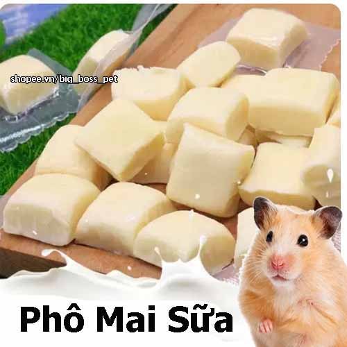 Phô Mai Sữa Mềm (1 viên) Cho Hamster-Rat-Đuôi Mập