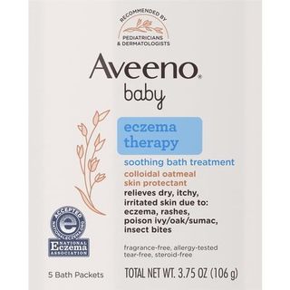 Bột tắm giảm chàm Aveeno Baby Eczema Therapy Bath Treatment