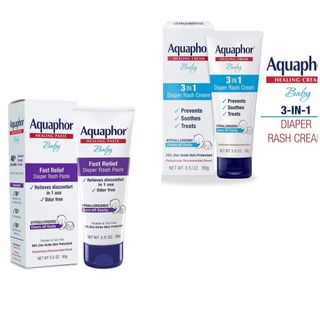 Kem Giảm Hăm Tã Cho Bé Aquaphor Baby 3in1 Diaper Rash Cream 99g