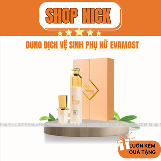 Dung dịch vệ sinh evamost premium 120ml, se khít, sạch khuẩn, dưỡng hồng, thơm quyến rũ