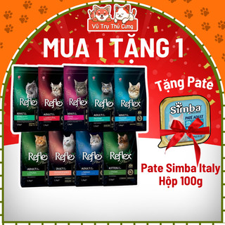 Thức ăn hạt reflex plus cho mèo 1,5kg nhập khẩu châu âu