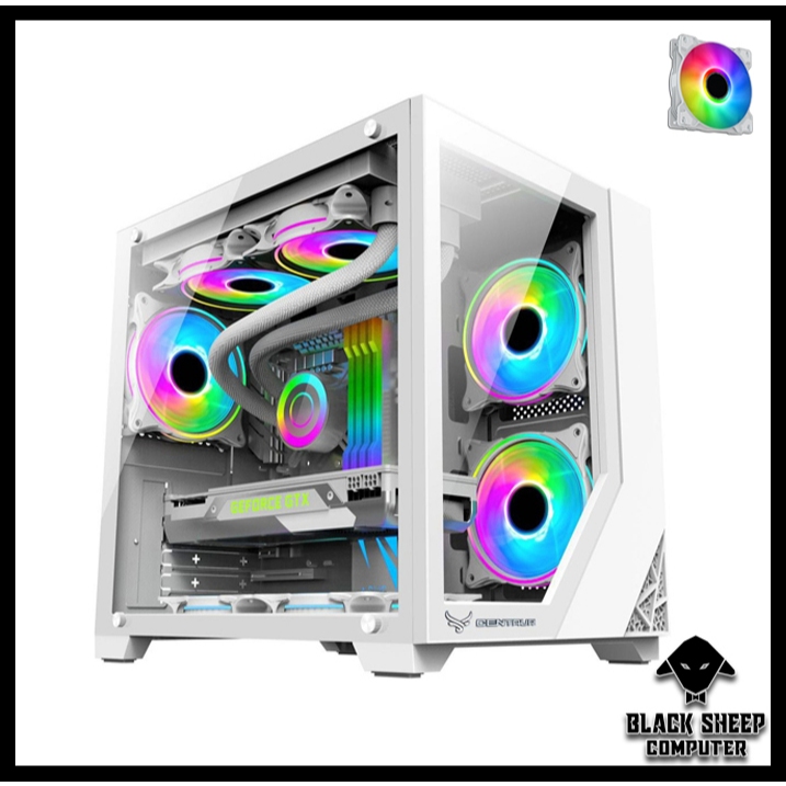 Vỏ Case CENTAUR TITAN WHITE (OPTION FAN)