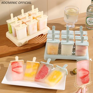 Khay Làm Kem Que Tại Nhà, Đồ Khuôn Kem Nhựa Nguyên Sinh An Toàn Sạch Sẽ Ngăn Mùi Hiệu Quả Tiện Dụng