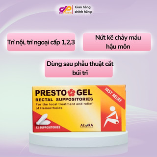Danpharm-Viên trĩ PrestoGel giảm các vấn đề trĩ nội, trĩ ngoại, nứt kẽ hậu môn từ Israel hộp 12 viên