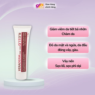 Danpharm-Kem bôi  VERADERM nhập khẩu chính hãng từ Israel 20g