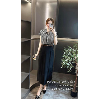 ÁO SƠ MI GU KẺ CỔ NHỌN 2 LỚP 🌺