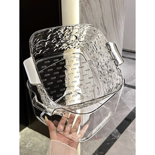 Set rổ kèm chậu nhựa pet cao cấp