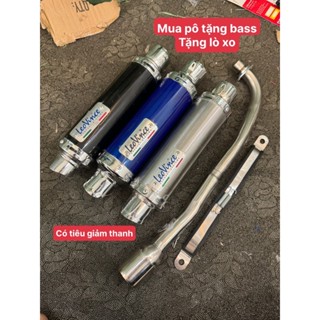 Pô leovince đủ màu full cổ inox gắn cho xe wave 50 - 100, cup, dream, 67,..